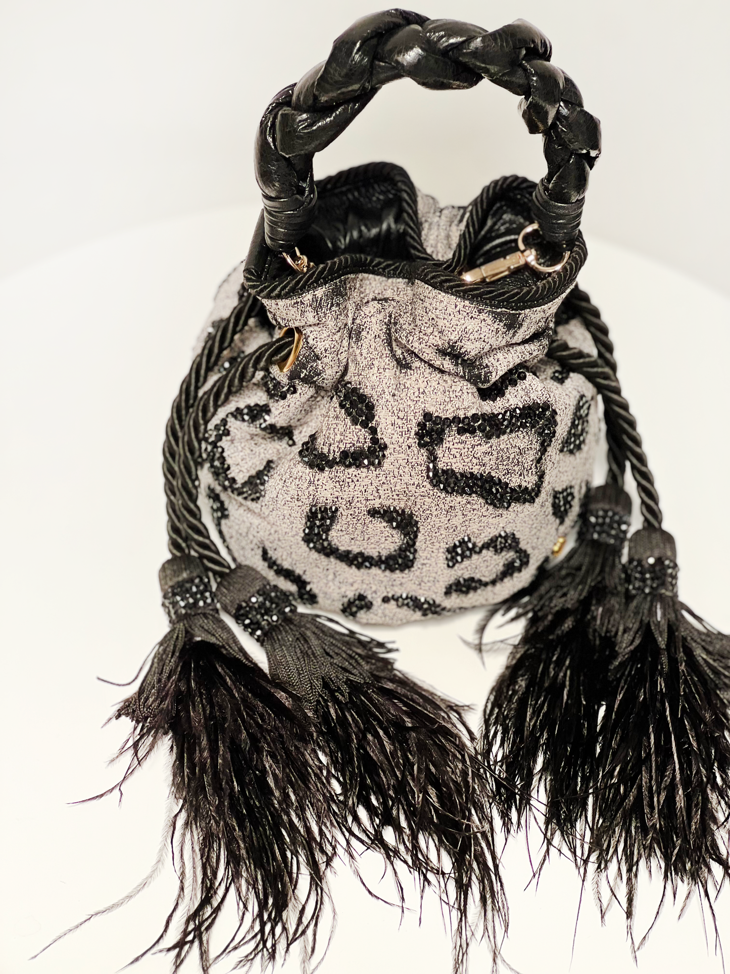 SOFIA ANIMALIER GRIS - BOUCHER BUCKET BAG