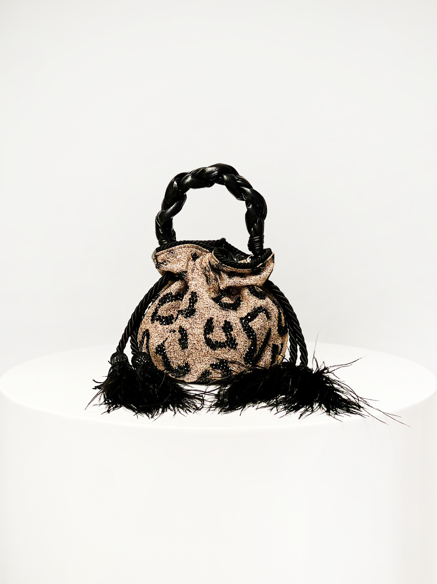 SOFIA ANIMALIER AMARILLA - BOUCHER BUCKET BAG