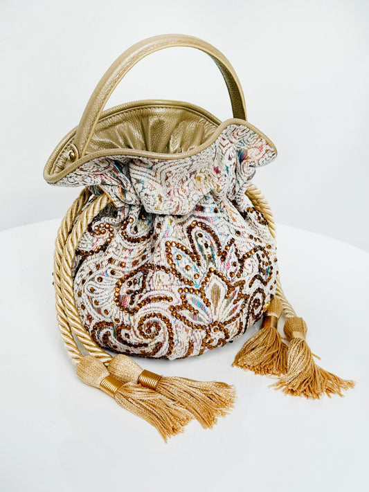 BOUCHER BUCKET BAG - ARABESCO