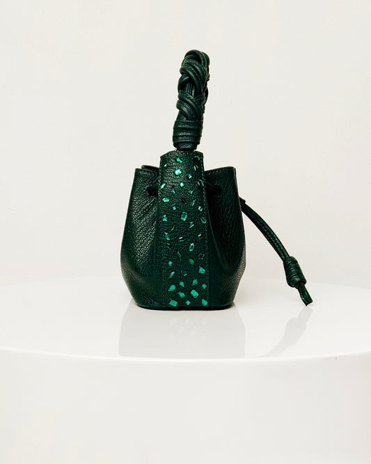 BUCKET IRIS RÁVENA VERDE