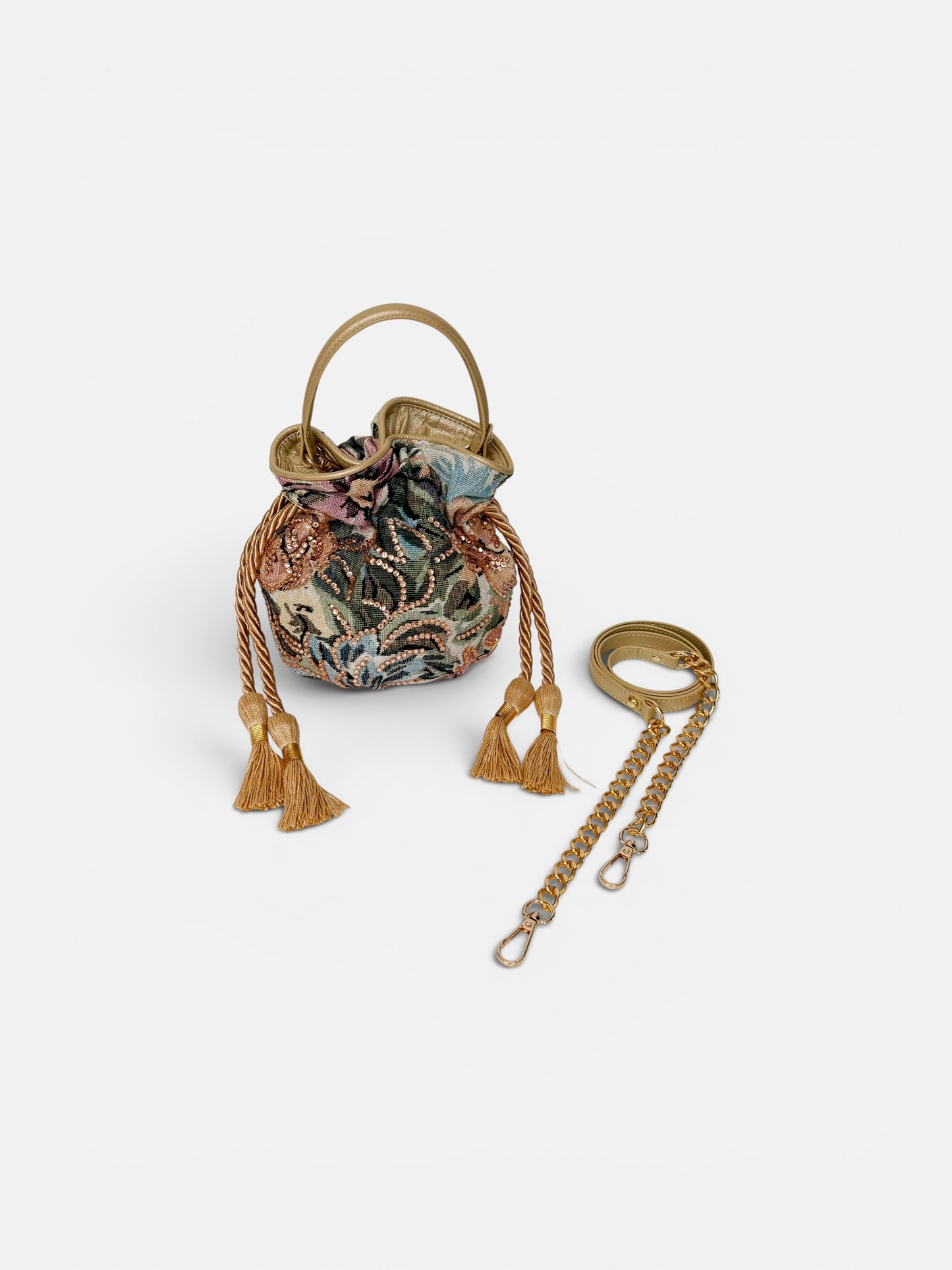 BOUCHER BUCKET BAG FLORES PASTEL