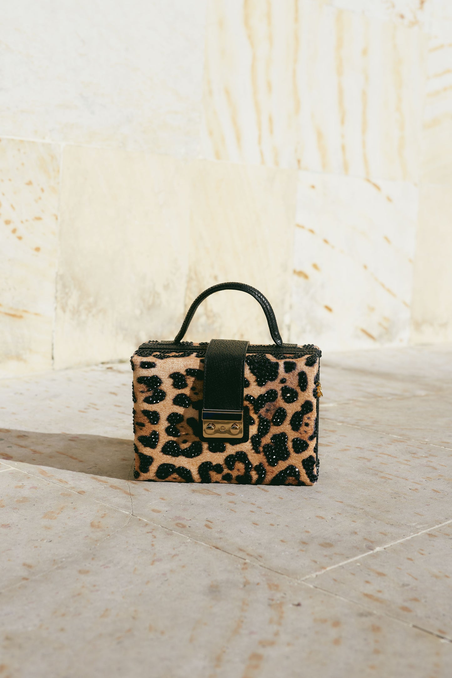 BOX CLUTCH ANIMALIER