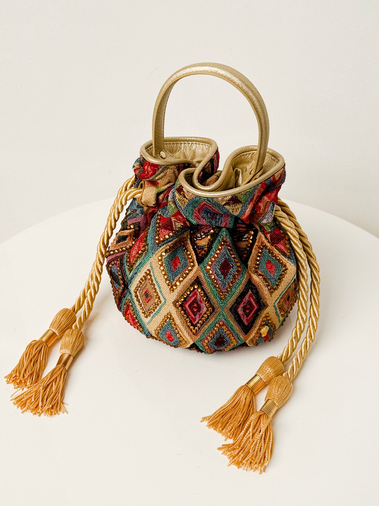BOUCHER BUCKET BAG TRISOC MULTICOLOR