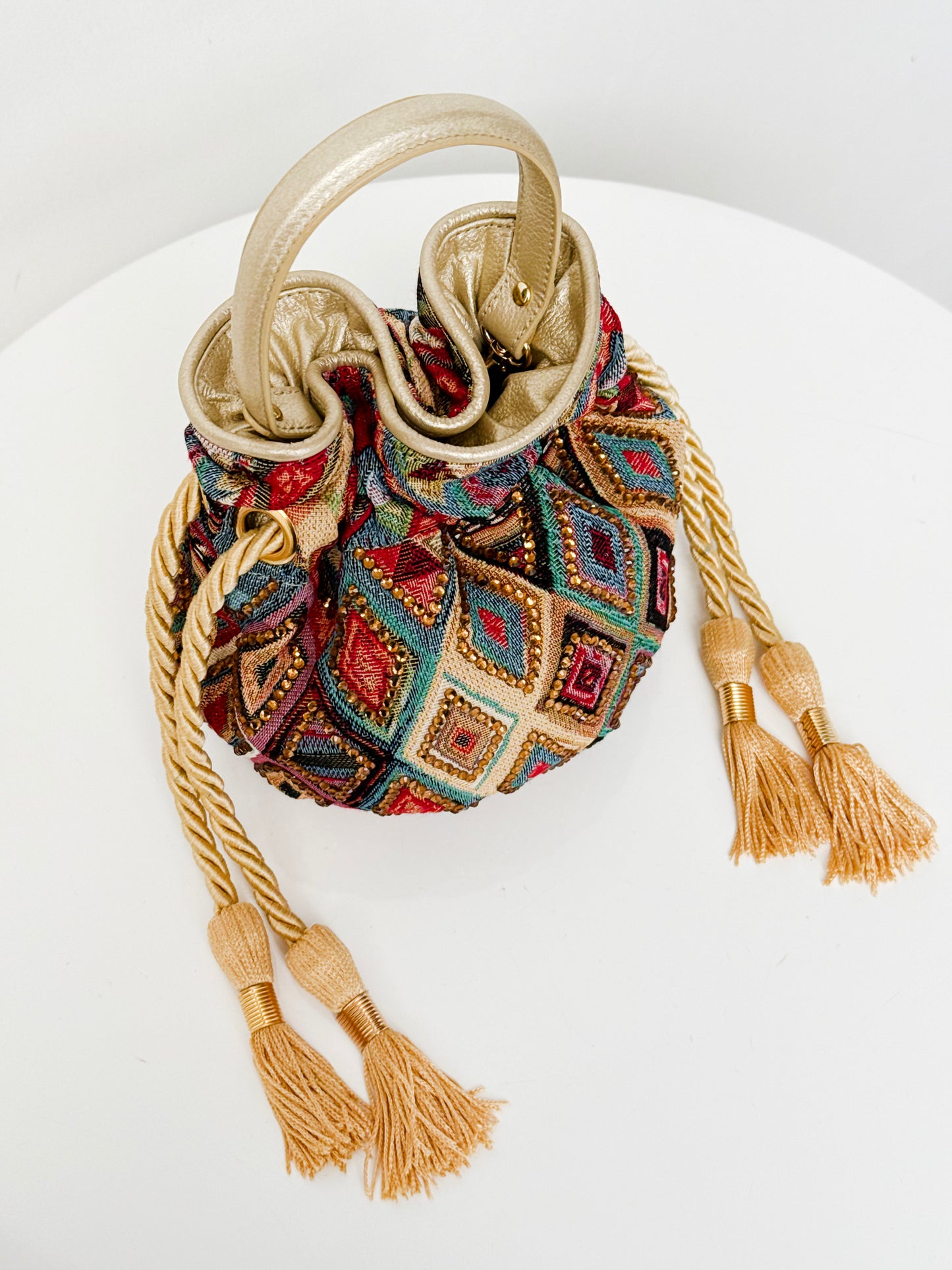 BOUCHER BUCKET BAG TRISOC MULTICOLOR