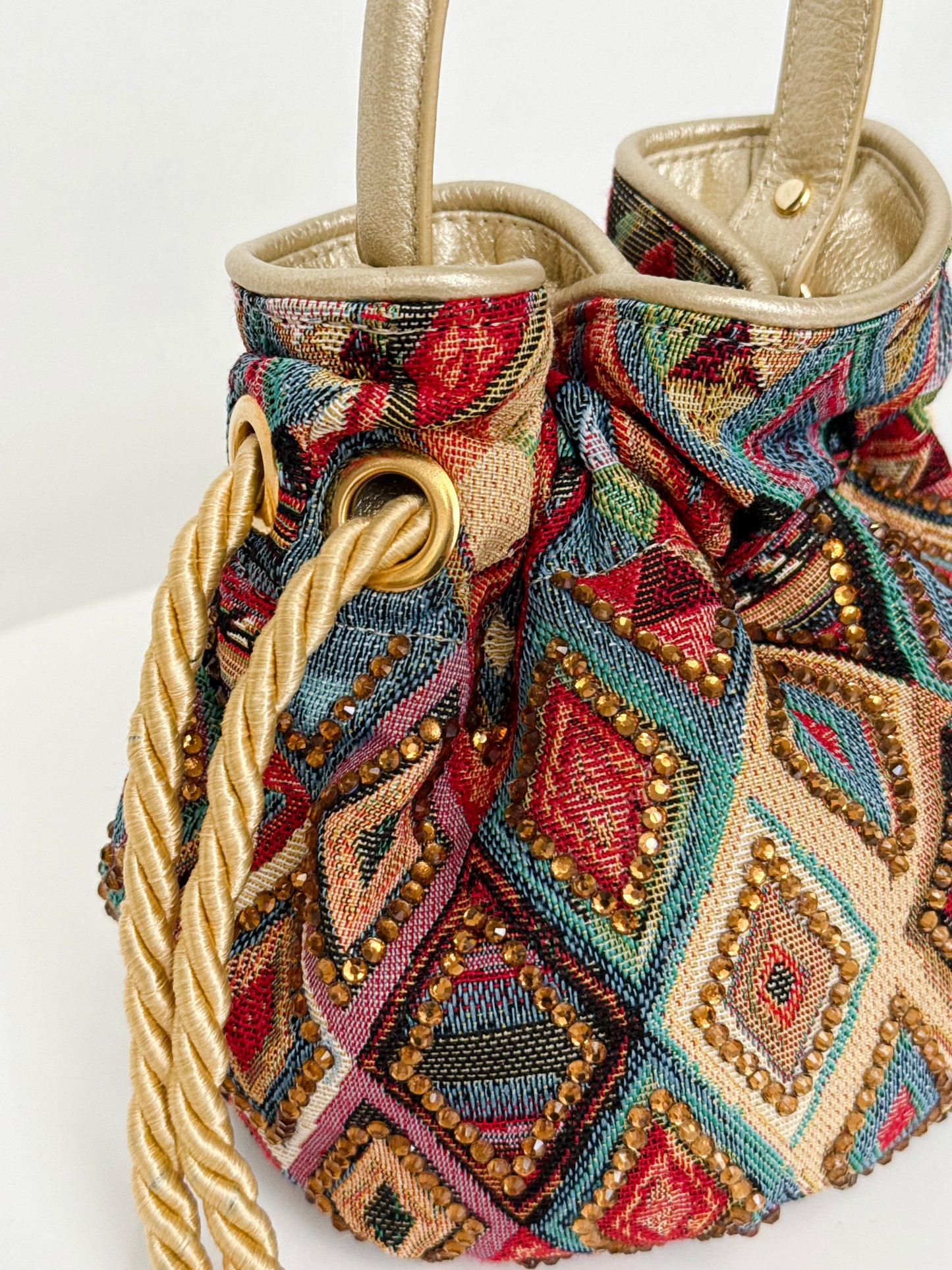 BOUCHER BUCKET BAG TRISOC MULTICOLOR