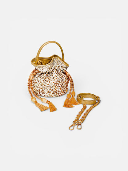 BOUCHER BUCKET BAG MULAN CAMEL