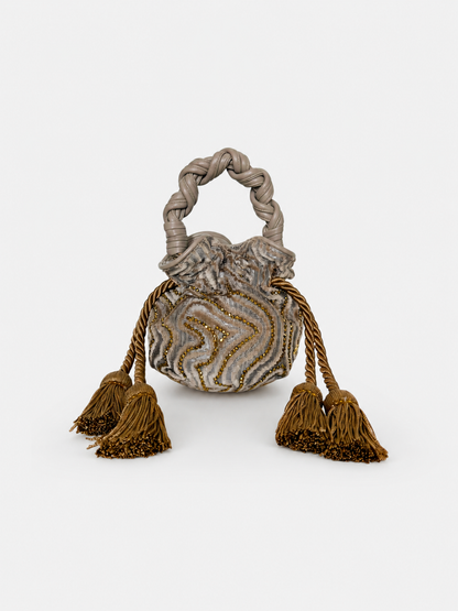 BOUCHER BUCKET BAG CARDIFF TAUPE