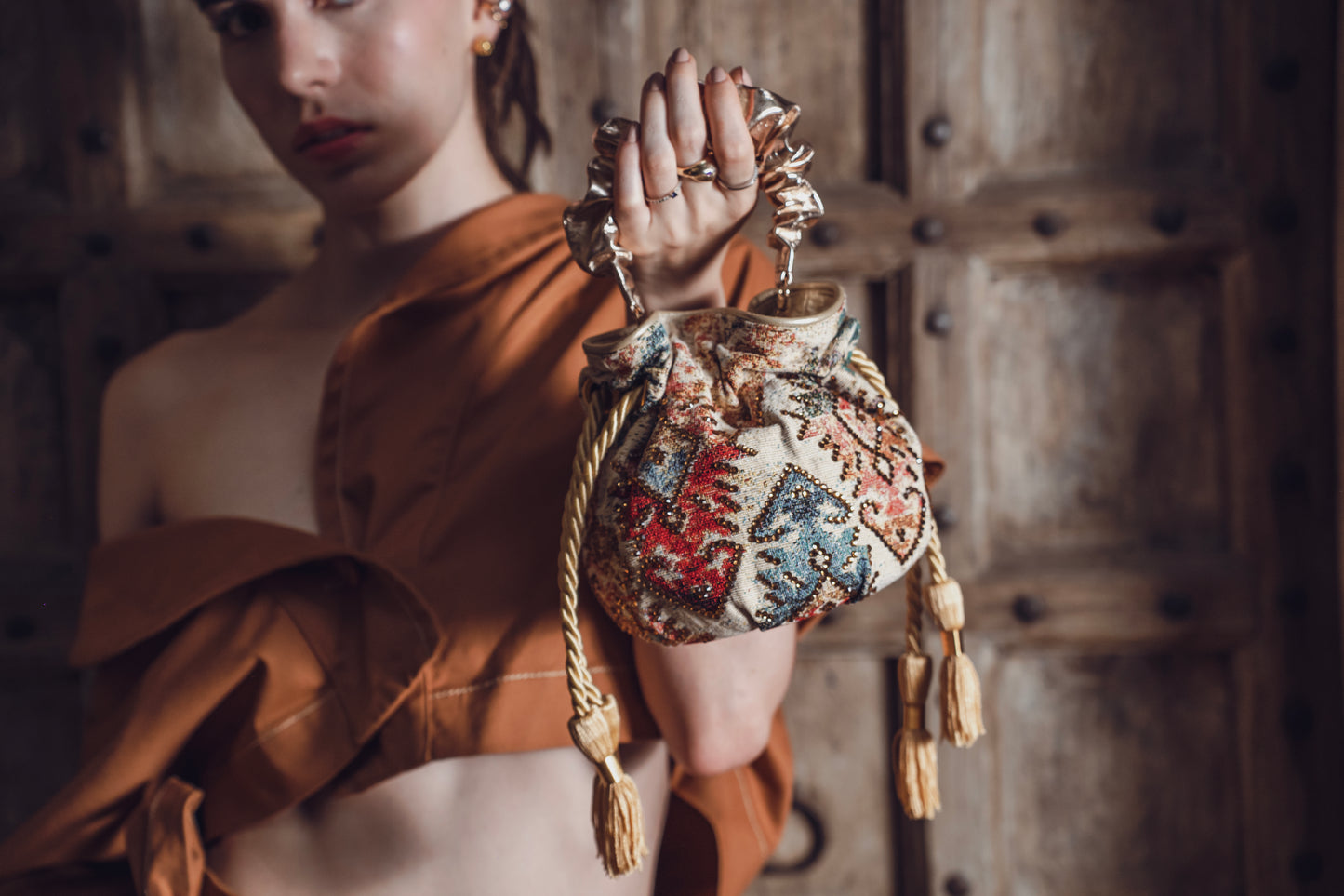 BOUCHER BUCKET BAG ASTRAL