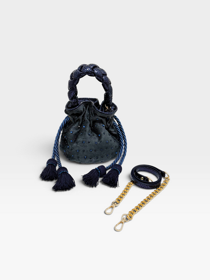 BOUCHER BUCKET BAG COLMENA AZUL