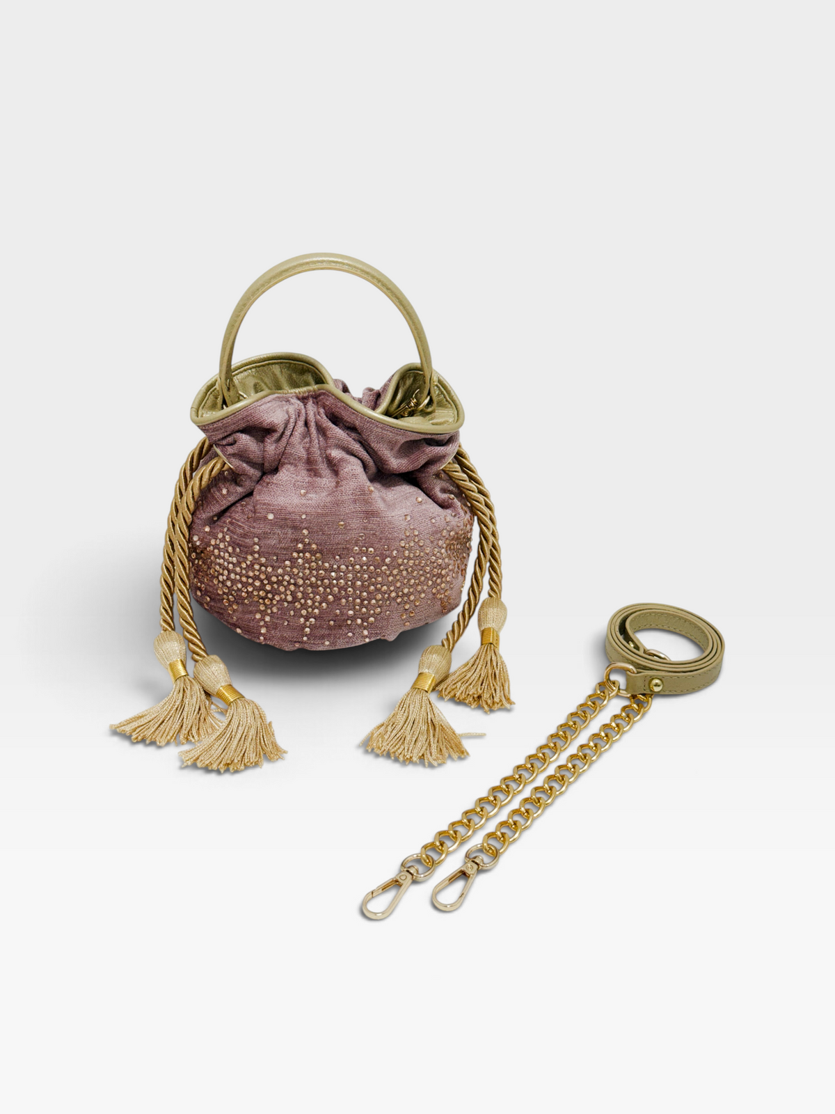 BOUCHER BUCKET BAG ROSA