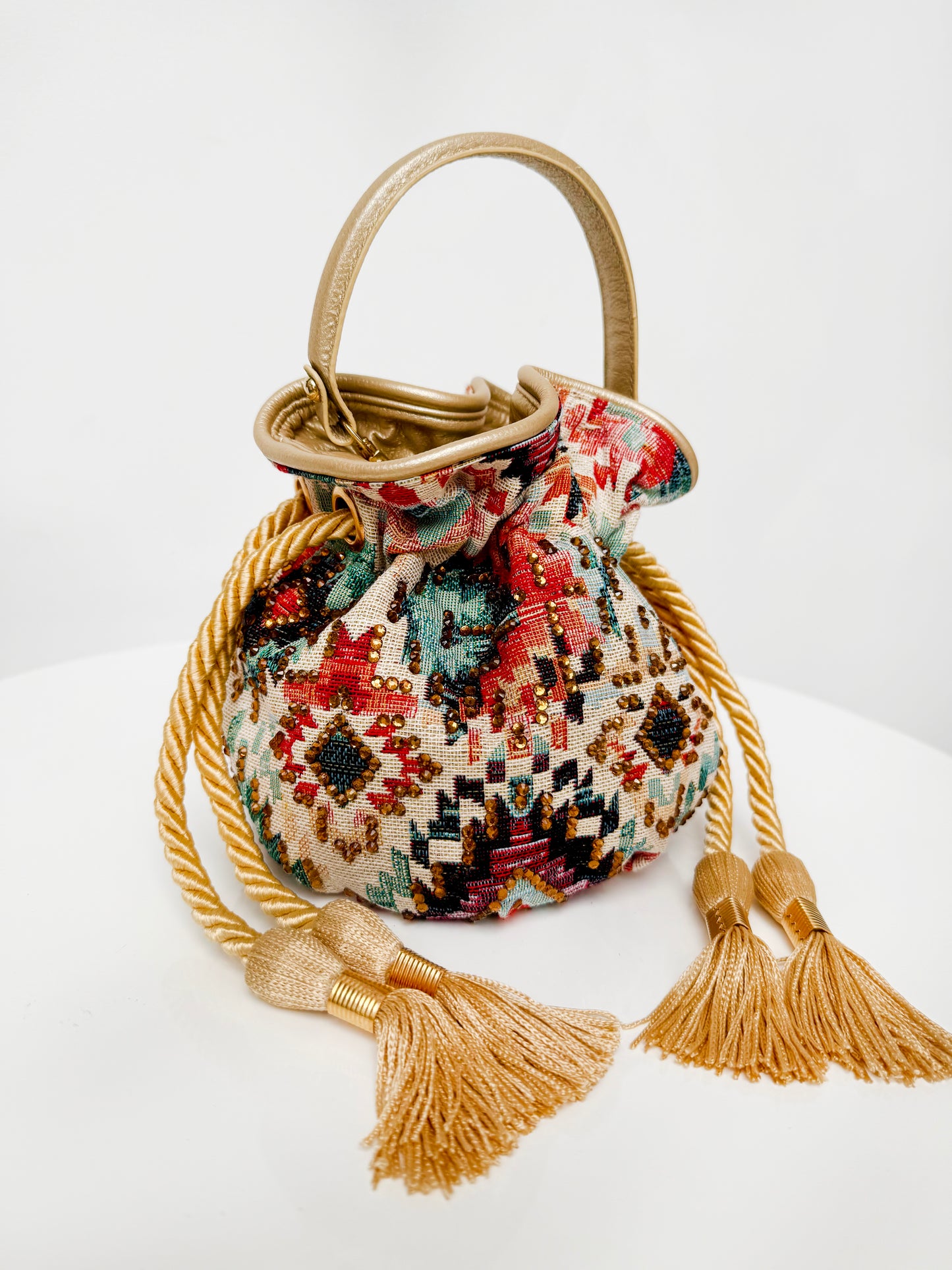 BOUCHER BUCKET BAG COLORES GEO