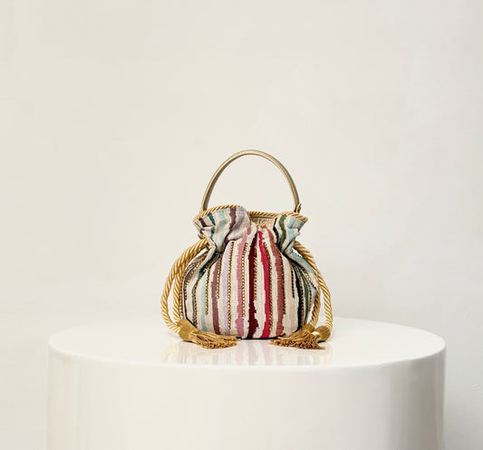 BOUCHER BUCKET BAG - RAYAS PASTEL