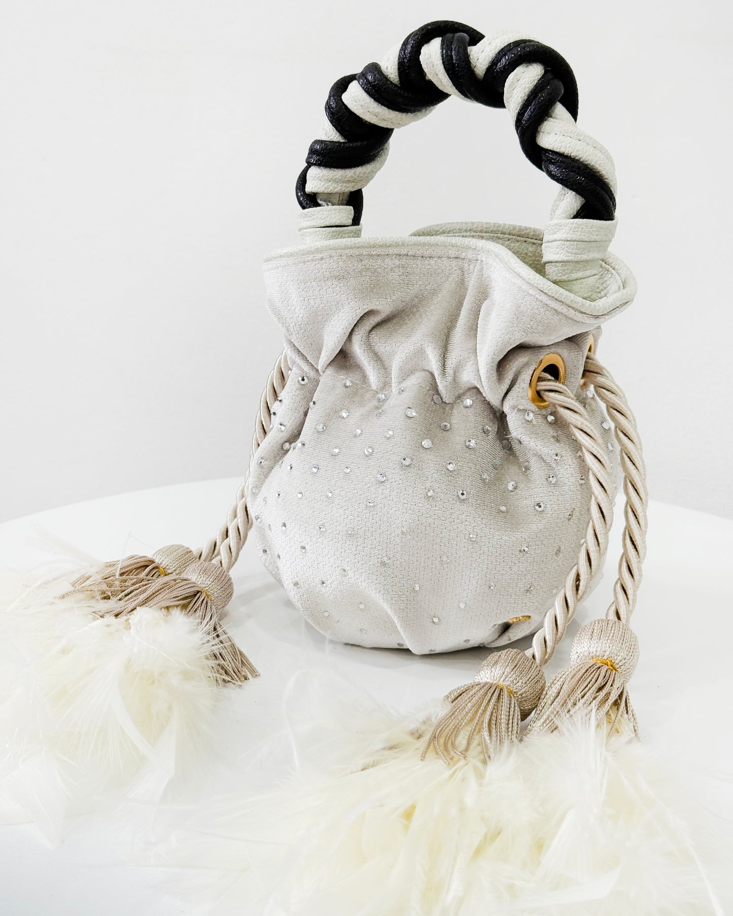 MINI BOUCHER NUIT DORÉE BLANC