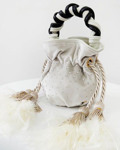 MINI BOUCHER NUIT DORÉE BLANC