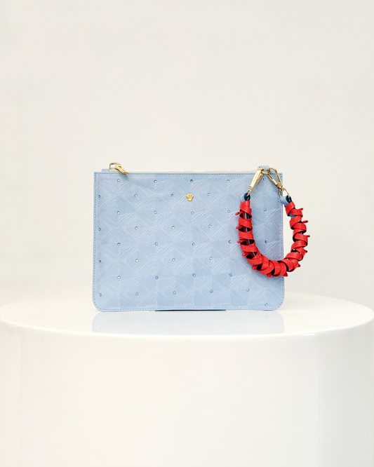 MINI CLUTCH RIVERA AZUL