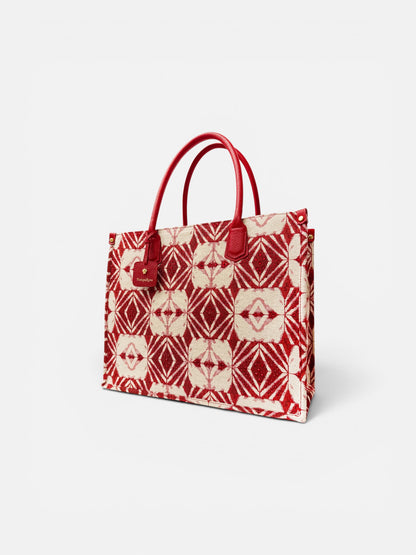 SHOPPER BAG ROJO AMEERA