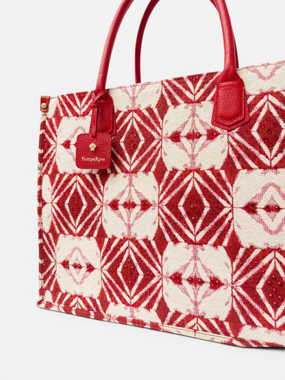 SHOPPER BAG ROJO AMEERA