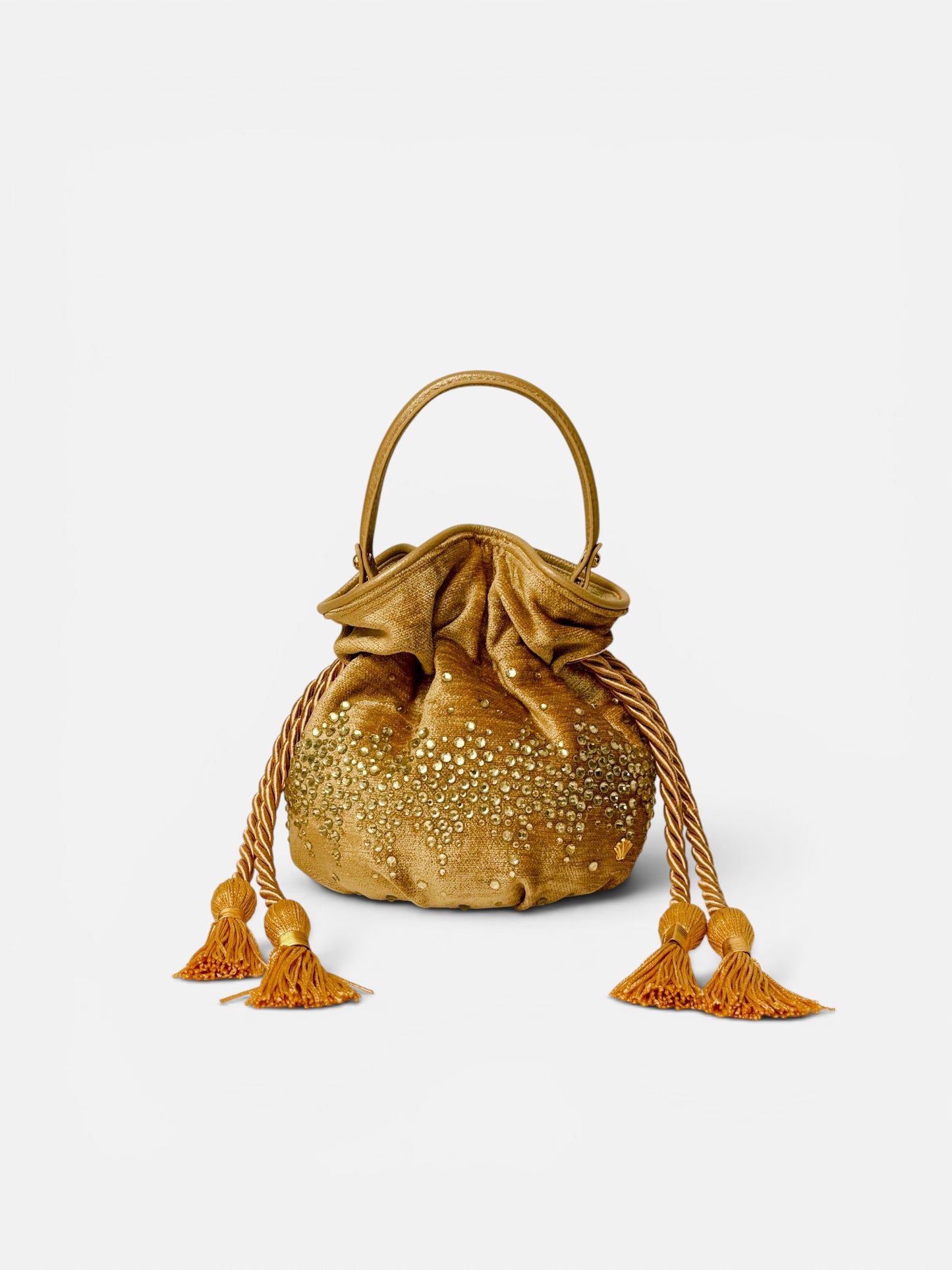 BOUCHER BUCKET BAG DORADA