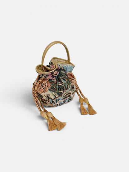 BOUCHER BUCKET BAG FLORES PASTEL
