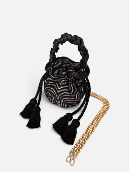 BOUCHER BUCKET BAG CARDIFF NEGRO
