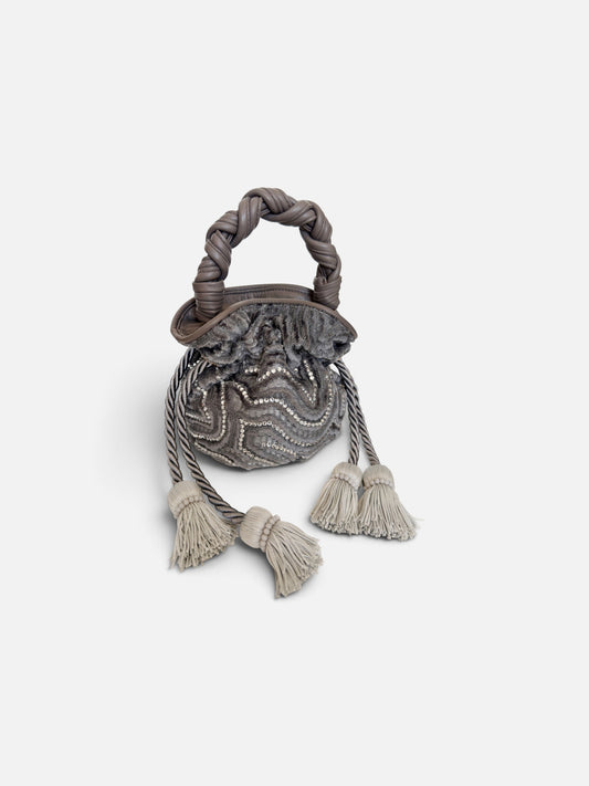 BOUCHER BUCKET BAG CARDIFF GRIS