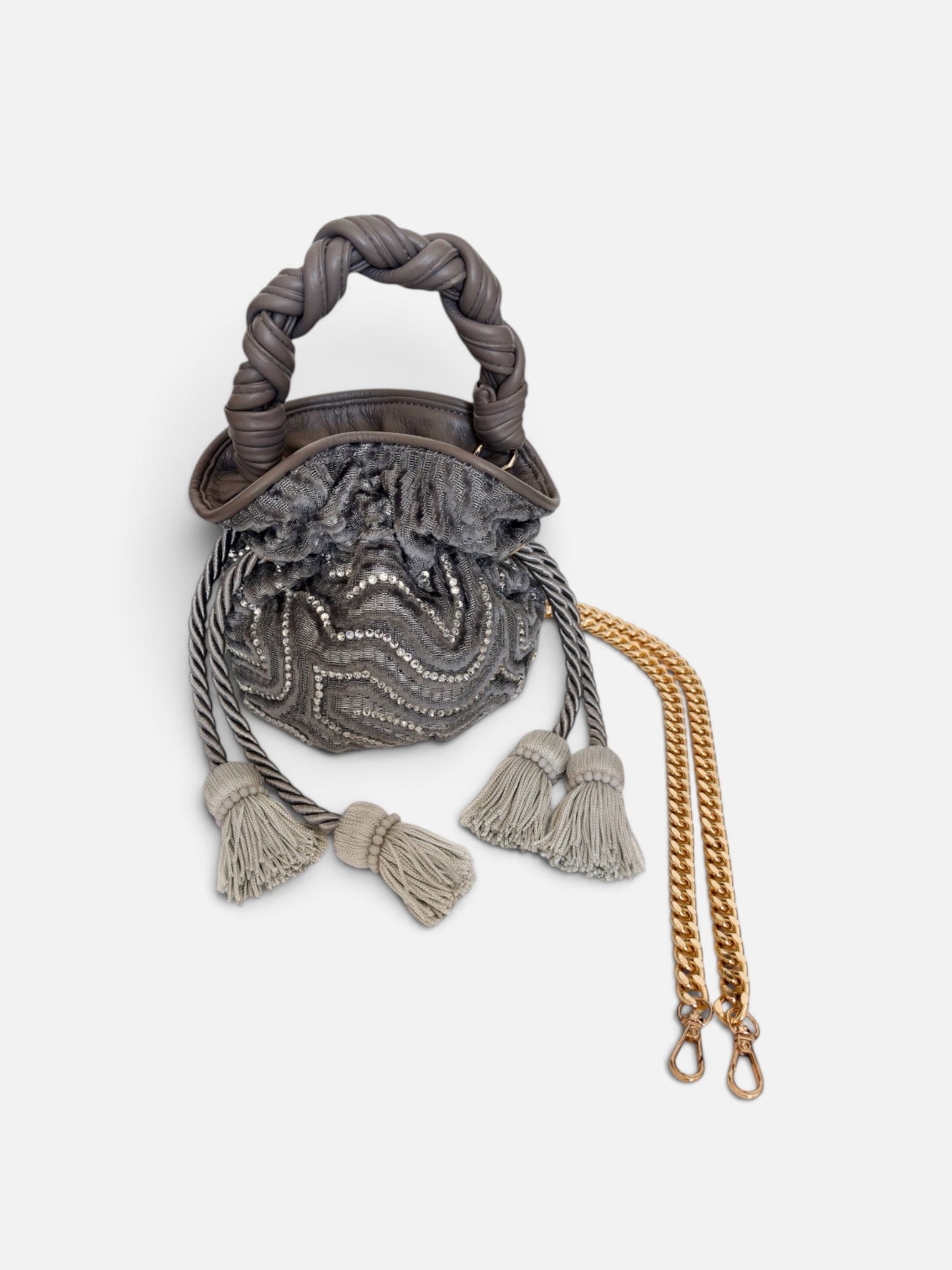 BOUCHER BUCKET BAG CARDIFF GRIS