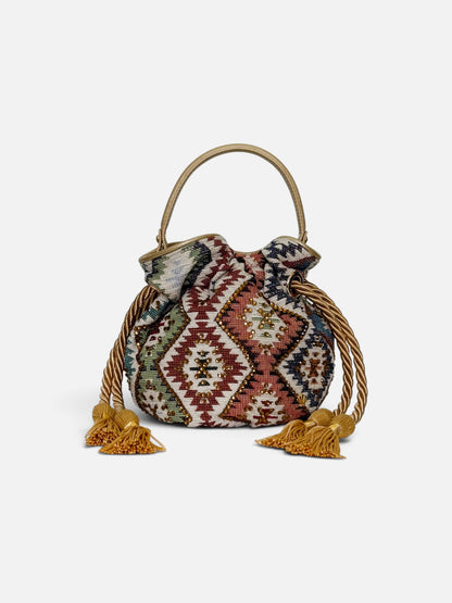 BOUCHER BUCKET BAG GEO