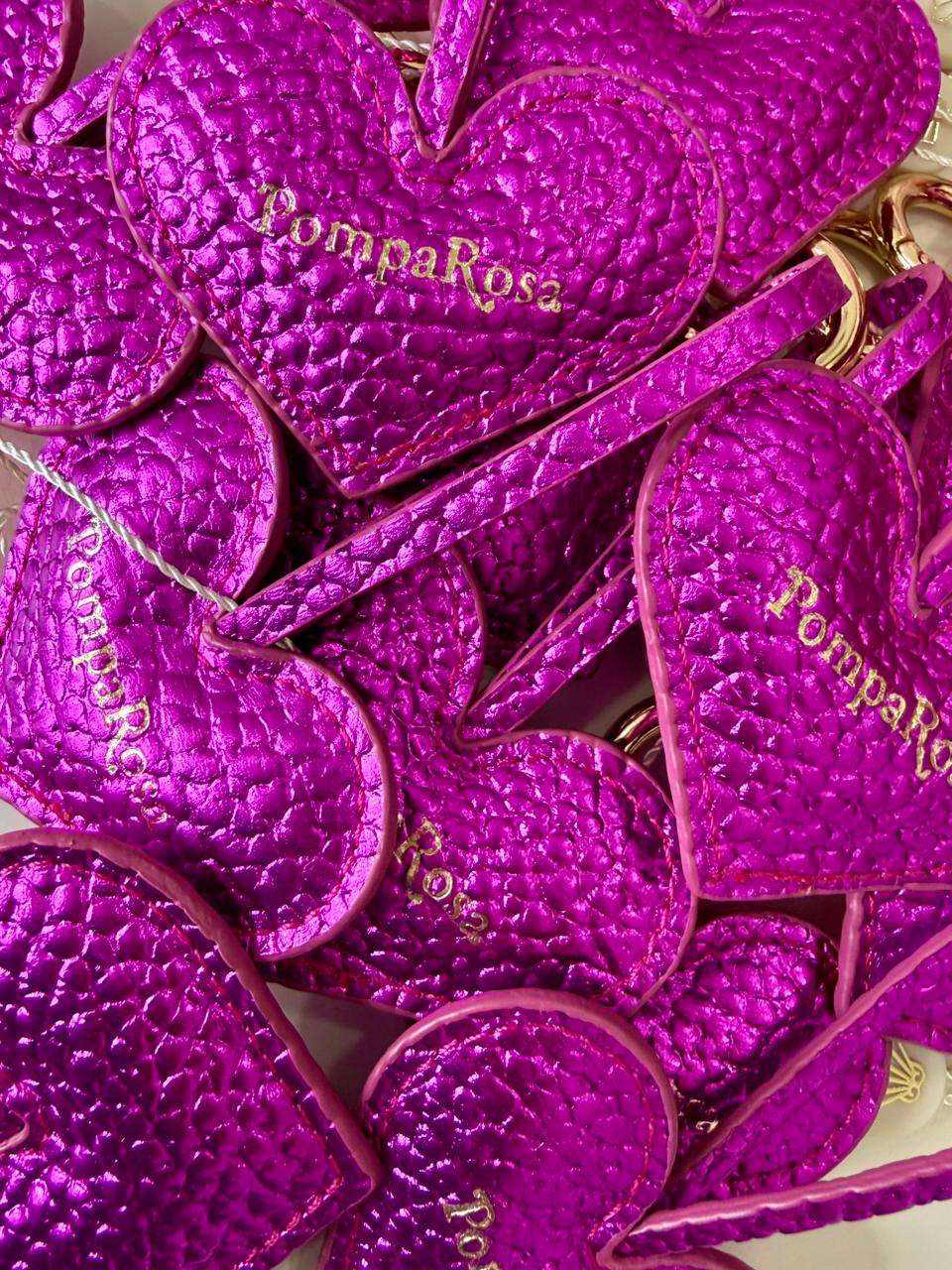 Charm Corazón PompaRosa