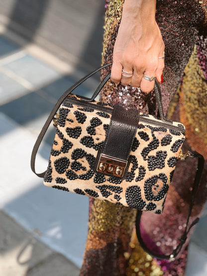 BOX CLUTCH ANIMALIER