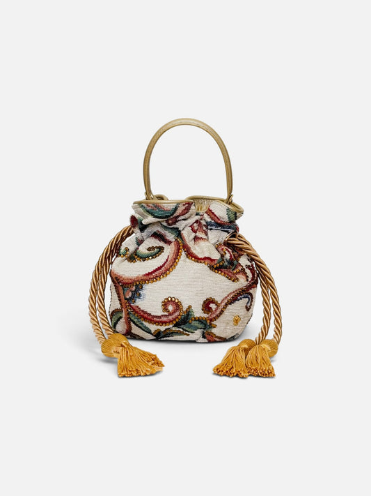 BOUCHER BUCKET BAG ARABESCOS