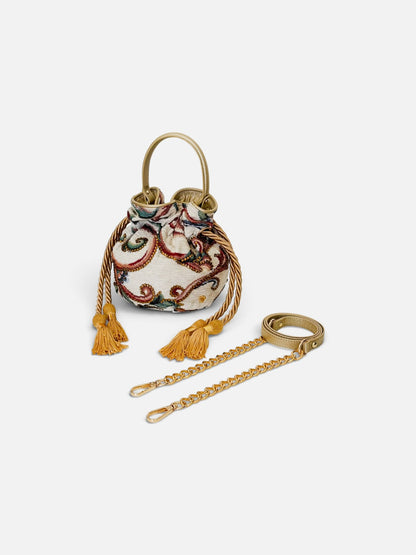 BOUCHER BUCKET BAG ARABESCOS