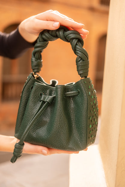 BUCKET IRIS RÁVENA VERDE