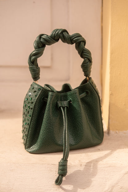 BUCKET IRIS RÁVENA VERDE