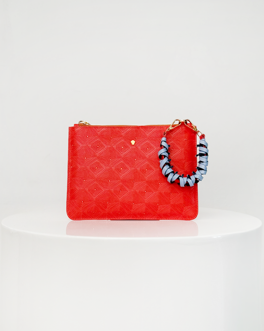 MINI CLUTCH RIVERA NARANJA